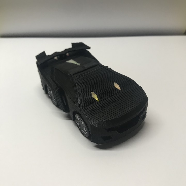 Printable Anki OverDrive Replacement Car Body (Stealth) by Ruvolo