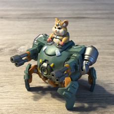 Picture of print of Hammond from Overwatch This print has been uploaded by Jamie