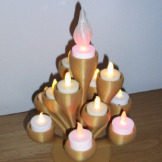 Picture of print of Christmas Tree Candelabra
