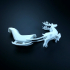 SANTA'S SLEIGH lowpoly - by Objoy Creation image