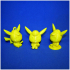 Detective Pikachu Figurine & Keychain - by Objoy Creation print image