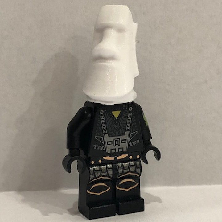 Moai (Easter Island) LEGO head