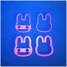 Picture of print of Cookie cutters - Cute Bunny This print has been uploaded by MingShiuan Tsai