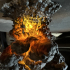 Rogue One Mining Tug Explosion print image