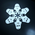 Star Wars Themed Christmas Snowflake Ornament image
