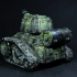 Grot Tank (Warhammer 40K style) print image