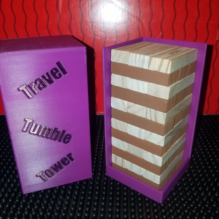 Travel Tumble Tower Box