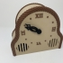 3D Printed Mantel Style Auto Correcting Clock With Chimes and Daylight Savings Time image