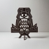 Dizzy owl - spinning owl tree ornament image