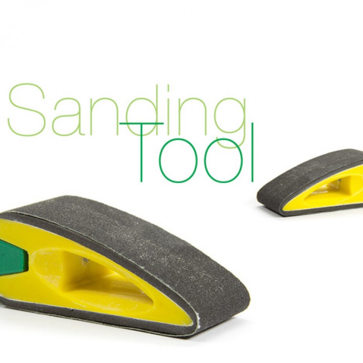 3D Printable Sanding Tool by Valera Perinski