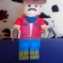 HEAD COWBOY LEGO GIANT (VILLAGE PEOPLE) image
