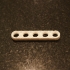 5x1 Lego Technic Thin Liftarm - Part #32017 image