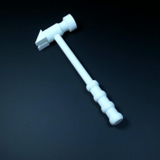 Picture of print of toy hammer