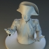 Napoleon Bust. Pre-supported image