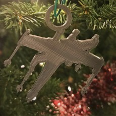 Picture of print of X-Wing Ornament