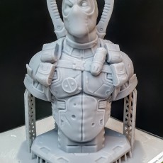 Deadpool Resin 3D Printed Model figure marvel fan art 28cm tall 
