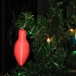 Christmas light bulb ornament image