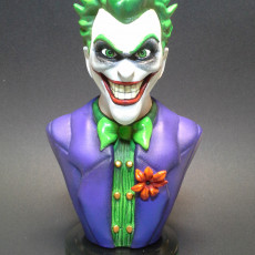 Picture of print of Joker bust Dieser Druck wurde hochgeladen von THCuser