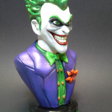 3D Printable Joker bust by Vedran Marjanović