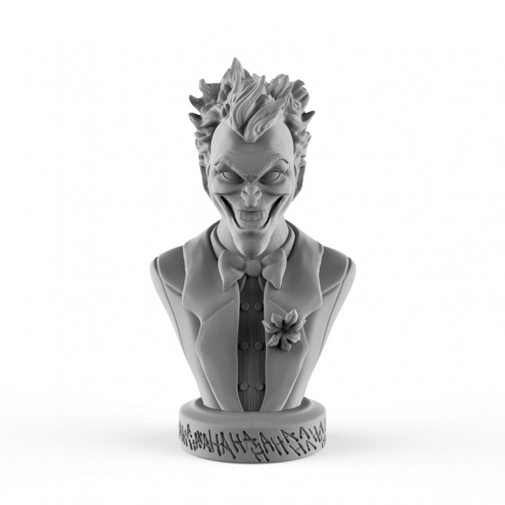 JOKER 3D Printed Resin Bust 50mm