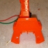 Prusa MK3 Octoprint lit-nozzle and switch, Revised and Improved version R4, including extruder cover REV4 image
