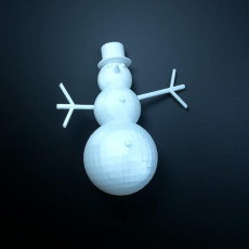Picture of print of Snow Man