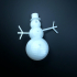 Snow Man print image