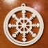 Double Ring Snowflake Ornament image