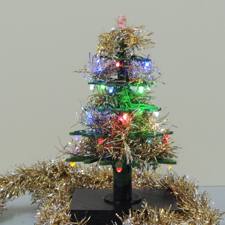 3D Printed Christmas Tree with Animations