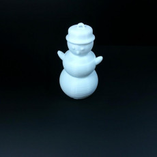 Picture of print of dancing snowman