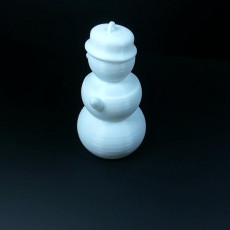 Picture of print of dancing snowman