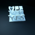 yes\no plaque print image