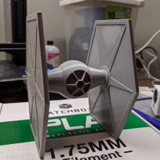 Picture of print of TIE Fighter