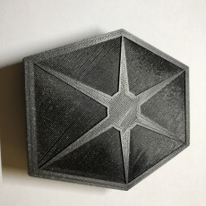 Picture of print of TIE Fighter