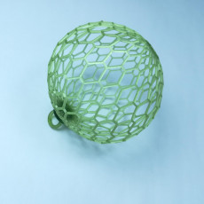 Picture of print of sphere6_honey_wire