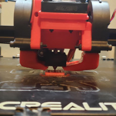Picture of print of CReality (E2/3/4, CR10) dual 5015 part cooling fanduct with BLTouch mount