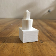 Picture of print of tall tower of shapes