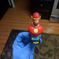 Picture of print of The Flash bust This print has been uploaded by Blake