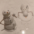 Calvin and Hobbes Snowmen Village (Collection) print image