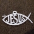 Jesus Fish Key Chain image