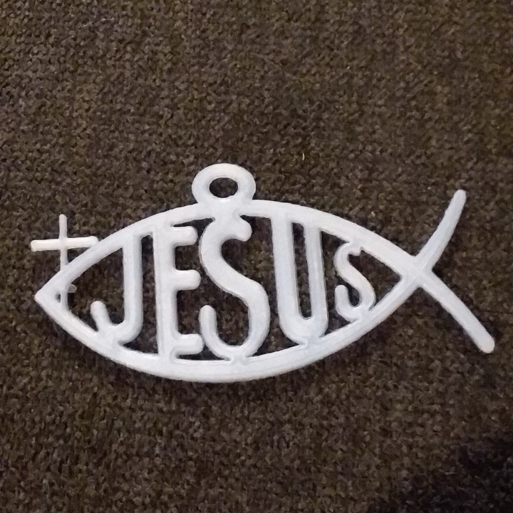 Jesus Fish Key Chain