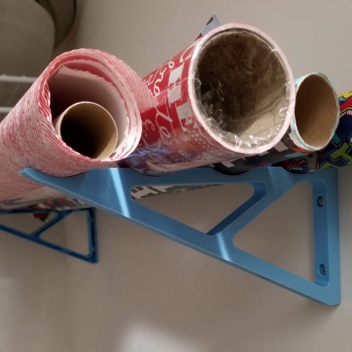 Wrapping Paper Shelf
