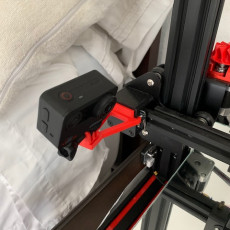 Picture of print of Ender 3 x axis GoPro mount