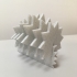 Coasters Set Hedgehog created In SelfCAD print image