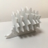Coasters Set Hedgehog created In SelfCAD print image