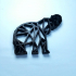 elephant geometrie print image