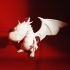 Cute dragon print image