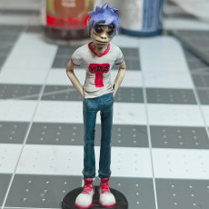 Picture of print of Gorillaz:  2D