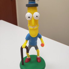 Picture of print of Rick and Morty:  Mr.Poopybutthole after Rehab