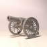 Napoleonic Cannon keychain image